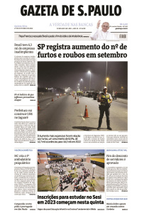 Gazeta de S. Paulo – Edição de 27 de outubro de 2022