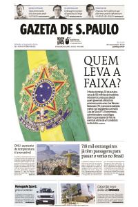 Gazeta de S. Paulo – Edição de 29 a 31 de outubro de 2022