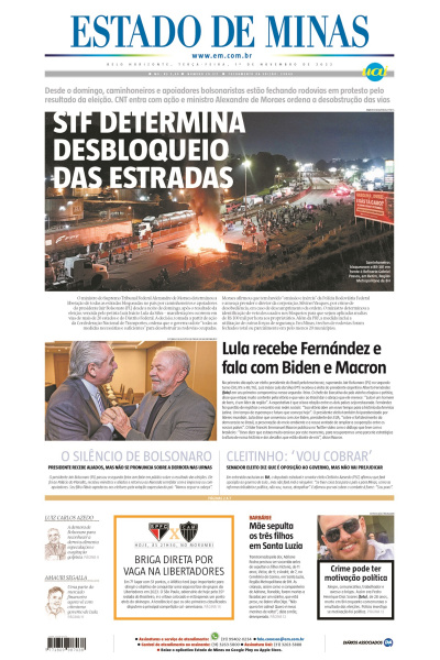 Estado de Minas - Edição de 01 de novembro de 2022