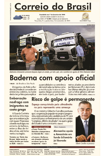 Correio do Brasil – Edição de 1º a 3 de novembro de 2022