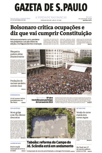 Gazeta de S. Paulo – Edição de 02 a 03 de novembro de 2022