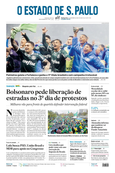 Estadão - Edição 03 de novembro 2022