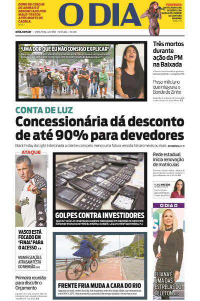 O DIA - Edição 04 de novembro de 2022