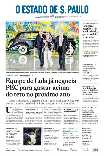 Estadão - Edição 04 de novembro 2022