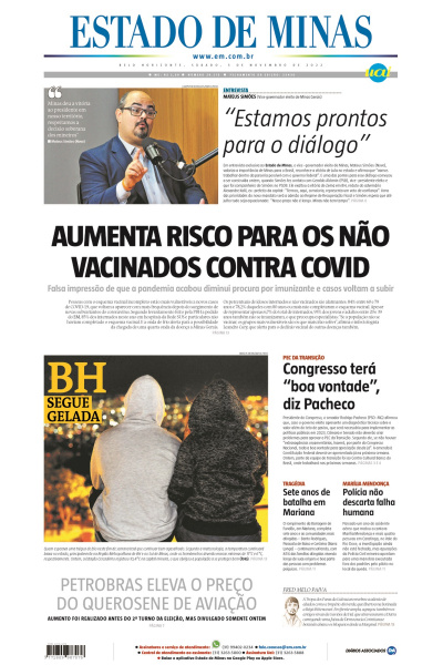 Estado de Minas - Edição de 05 de novembro de 2022