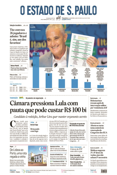 Estadão - Edição 08 de novembro 2022