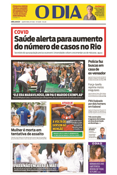 O DIA - Edição de 09 de novembro de 2022