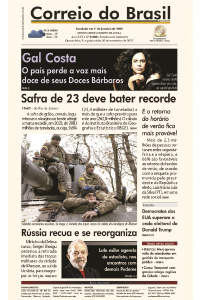 Correio do Brasil – Edição de 09 e 10 de novembro de 2022