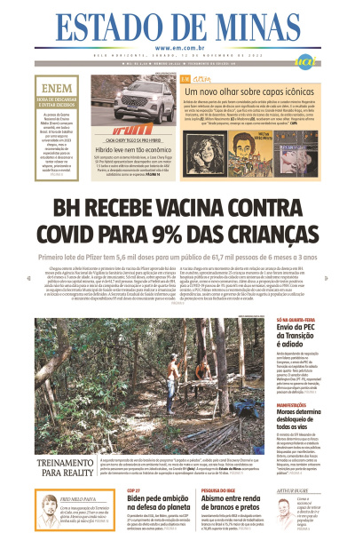 Estado de Minas - Edição de 12 de novembro de 2022