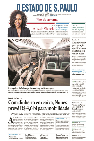 Estadão - Edição de 13 de novembro 2022