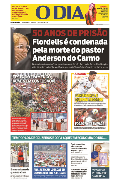 O DIA - Edição de 14 de novembro de 2022