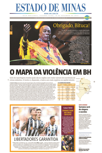 Estado de Minas - Edição de 14 de novembro de 2022