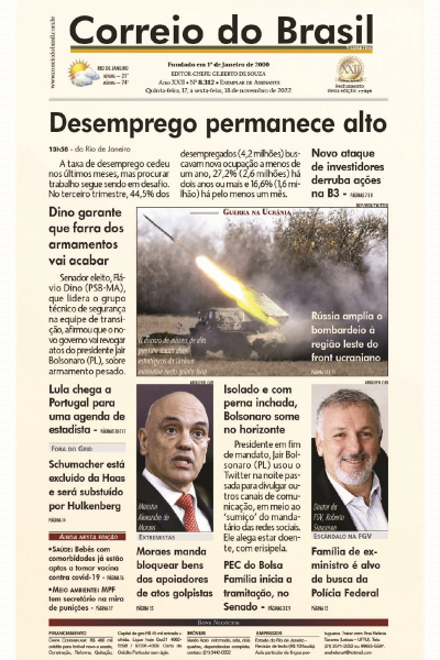 Correio do Brasil – Edição de 17 e 18 de novembro de 2022