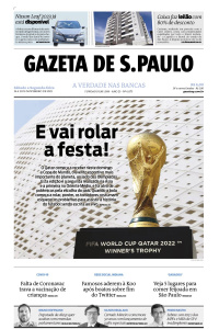 Gazeta de S. Paulo – Edição de 19 a 21 de novembro de 2022