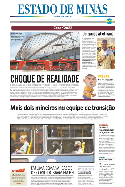 Estado de Minas - Edição de 19 de novembro de 2022