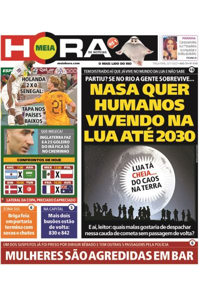 Meia Hora - Edição de 22 de novembro de 2022