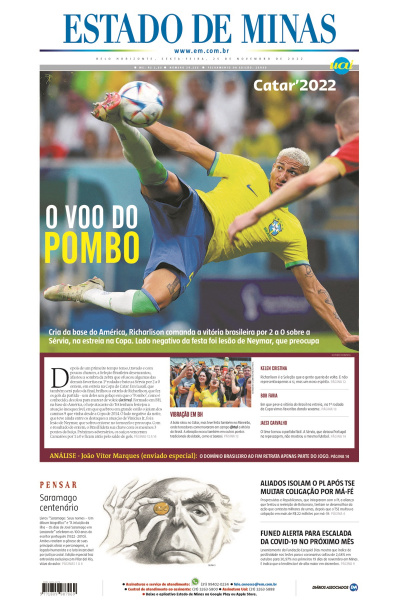 Estado de Minas - Edição de 25 de novembro de 2022