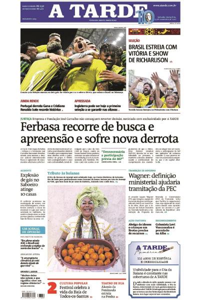 A TARDE - Edição de 25 de novembro de 2022