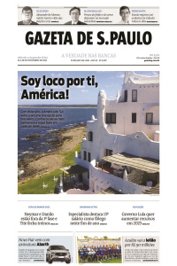 Gazeta de S. Paulo – Edição de 26 a 28 de novembro de 2022