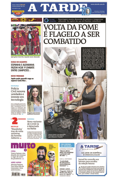 A TARDE - Edição de 27 de novembro de 2022