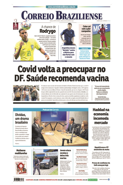 Correio Braziliense - Edição de 26 de novembro de 2022