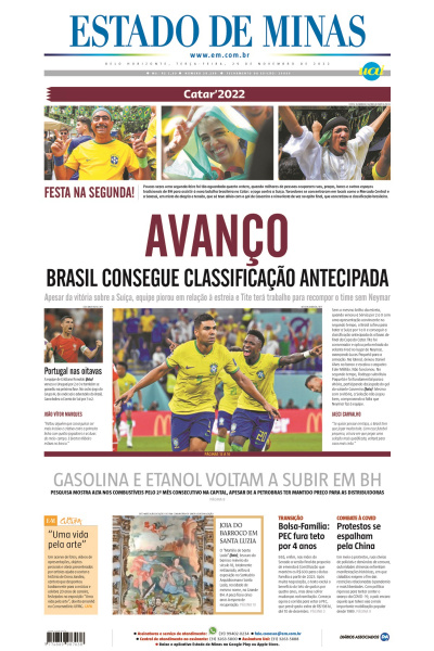 Estado de Minas - Edição de 29 de novembro de 2022