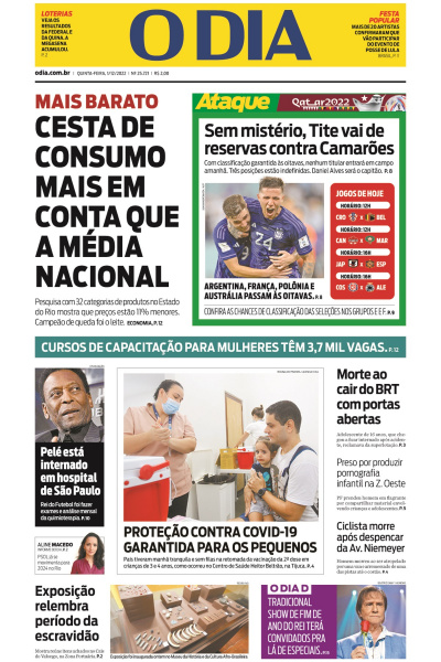 O DIA - Edição de 01 de dezembro de 2022