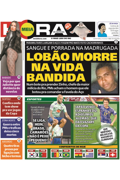 Meia Hora - Edição de 02 de dezembro de 2022