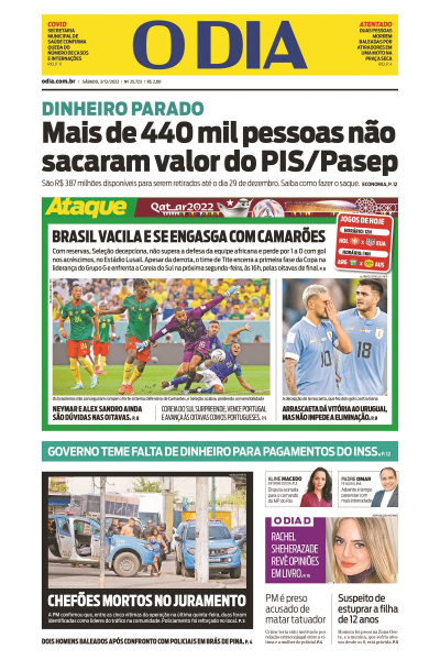 O DIA - Edição de 03 de dezembro de 2022