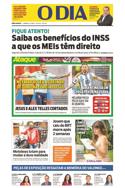 O DIA - Edição de 04 de dezembro de 2022