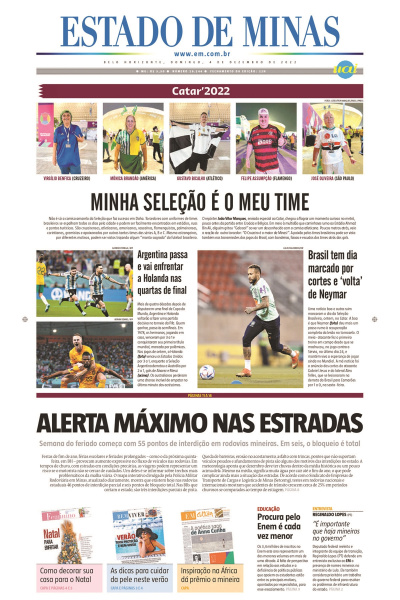 Estado de Minas - Edição de 04 de dezembro de 2022