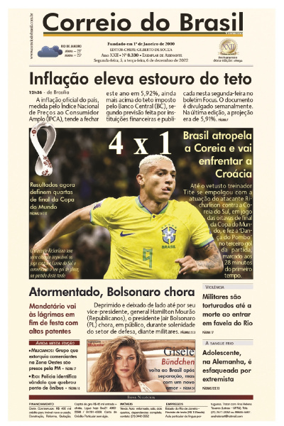 Correio do Brasil – Edição de 05 e 06 de dezembro de 2022