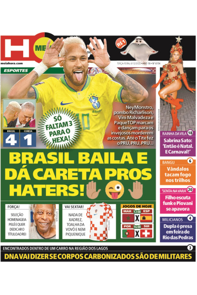 Meia Hora - Edição de 06 de dezembro de 2022