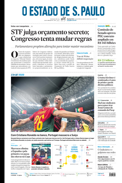 Estadão - Edição de 07 de Dezembro de 2022