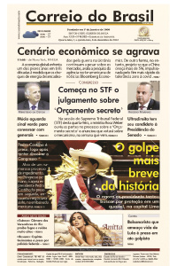 Correio do Brasil – Edição de 07 e 08 de dezembro de 2022