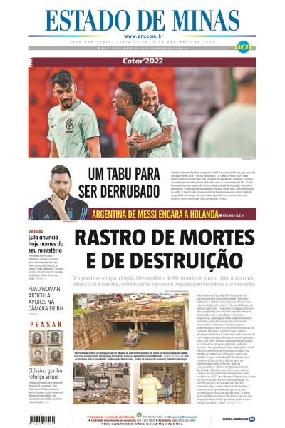 Estado de Minas - Edição de 09 de dezembro de 2022