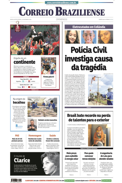 Correio Braziliense - Edição de 11 de dezembro de 2022