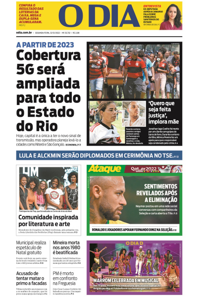 O DIA - Edição de 12 de dezembro de 2022