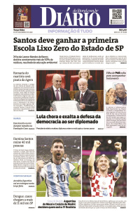 Diário do Litoral – Edição de 13 de dezembro de 2022