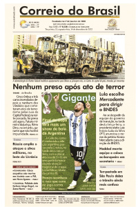 Correio do Brasil – Edição de 13 e 14 de dezembro de 2022