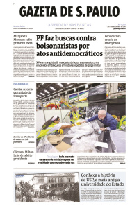 Gazeta de S. Paulo – Edição de 16 de dezembro de 2022