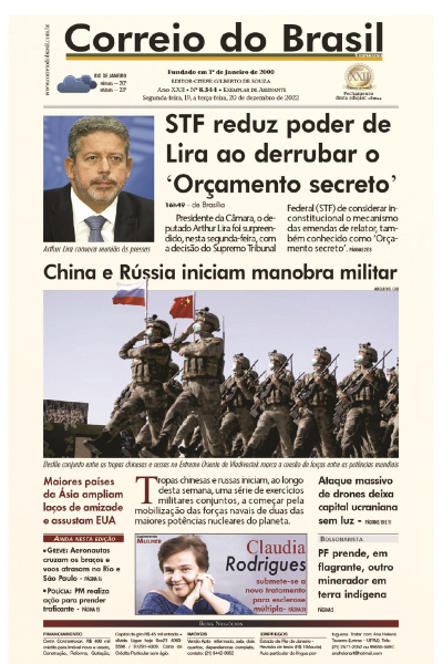 Correio do Brasil – Edição de 19 a 20 de dezembro de 2022