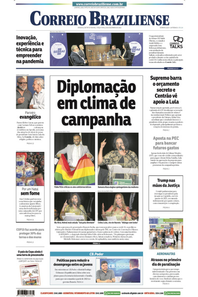 Correio Braziliense - Edição de 20 de dezembro de 2022