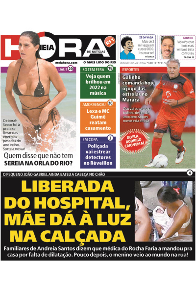 Meia Hora - Edição de 28 de dezembro de 2022