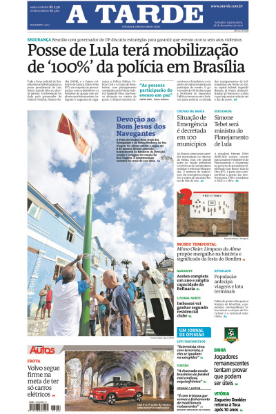 A TARDE - Edição de 28 de dezembro de 2022