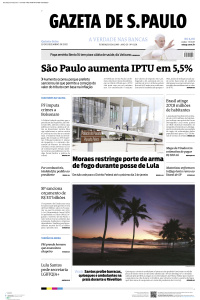 Gazeta de S. Paulo - Edição de 29 de Dezembro de 2022