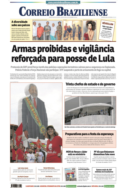 Correio Braziliense - Edição de 29 de dezembro de 2022