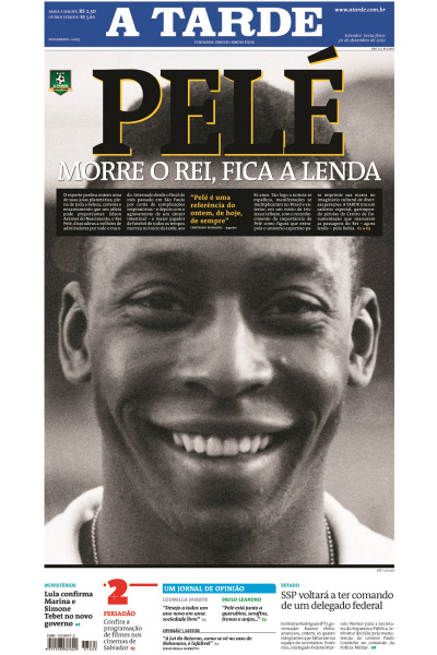 A TARDE - Edição de 30 de dezembro de 2022