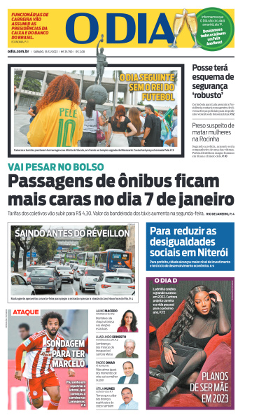 O DIA - Edição de 01 de Janeiro de 2023