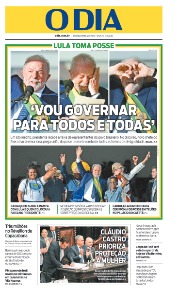 O DIA - Edição de 02 de Janeiro de 2023